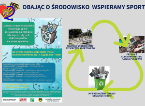 Dbając o środowisko, wspieramy sport!